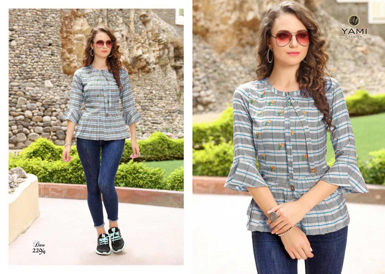 Topsy Vol-5 Yami Fashion Rayon Tops Manufacturer Topsy Vol-5 Yami Fashion Rayon Tops Manufacturer